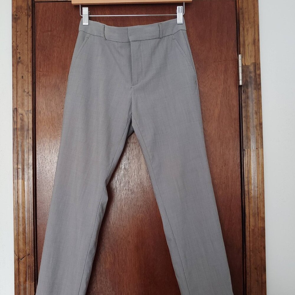 Banana Republic light gray Ryan pant